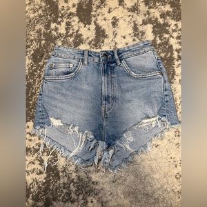 Zara jean shorts
